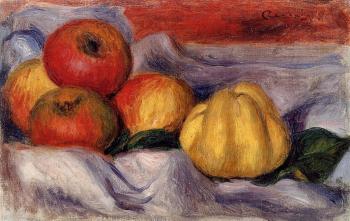 Pierre Auguste Renoir : Still Life with Apples